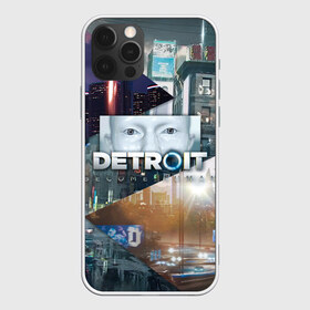 Чехол для iPhone 12 Pro Max с принтом Detroit Become Human в Белгороде, Силикон |  | connor | cyberlife | deviant | ps4 | rk800 |  detroit: become human | детроит | детроит: стать человеком | игры | коннор | пиратs | эксклюзив