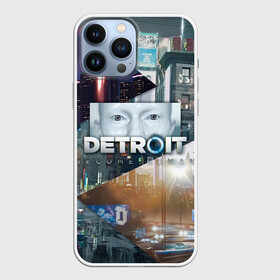 Чехол для iPhone 13 Pro Max с принтом Detroit: Become Human в Белгороде,  |  | Тематика изображения на принте: connor | cyberlife | deviant | ps4 | rk800 |  detroit: become human | детроит | детроит: стать человеком | игры | коннор | пиратs | эксклюзив