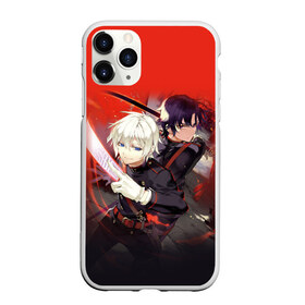 Чехол для iPhone 11 Pro матовый с принтом Shinya & Guren в Белгороде, Силикон |  | owari no seraph | seraph of the end | последний серафим