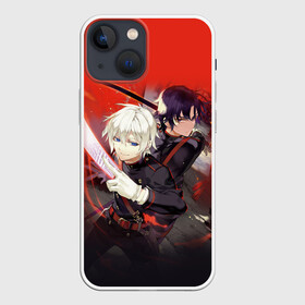 Чехол для iPhone 13 mini с принтом Shinya  Guren в Белгороде,  |  | Тематика изображения на принте: owari no seraph | seraph of the end | последний серафим