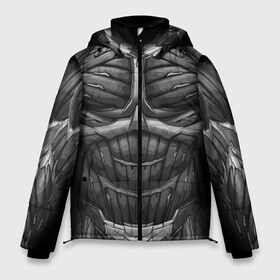 Мужская зимняя куртка 3D с принтом Экзоскелет CRYSIS в Белгороде, верх — 100% полиэстер; подкладка — 100% полиэстер; утеплитель — 100% полиэстер | длина ниже бедра, свободный силуэт Оверсайз. Есть воротник-стойка, отстегивающийся капюшон и ветрозащитная планка. 

Боковые карманы с листочкой на кнопках и внутренний карман на молнии. | crysis |   робот | бионический | бронь | броня | доспехи | костюм | крайсис | экзоскелет
