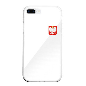 Чехол для iPhone 7Plus/8 Plus матовый с принтом Польша домашняя форма в Белгороде, Силикон | Область печати: задняя сторона чехла, без боковых панелей | 