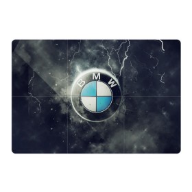 Магнитный плакат 3Х2 с принтом Логотип BMW в Белгороде, Полимерный материал с магнитным слоем | 6 деталей размером 9*9 см | logo bmw | бмв | логотип bmw | логотип бмв