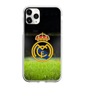 Чехол для iPhone 11 Pro Max матовый с принтом REAL MADRID в Белгороде, Силикон |  | football | soccer | реал мадрид