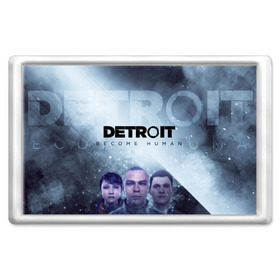 Магнит 45*70 с принтом Detroit become human в Белгороде, Пластик | Размер: 78*52 мм; Размер печати: 70*45 | Тематика изображения на принте: dbh | detroit | gamer