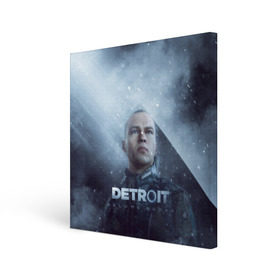Холст квадратный с принтом Detroit become human в Белгороде, 100% ПВХ |  | dbh | detroit | gamer