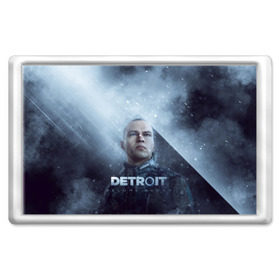 Магнит 45*70 с принтом Detroit become human в Белгороде, Пластик | Размер: 78*52 мм; Размер печати: 70*45 | Тематика изображения на принте: dbh | detroit | gamer