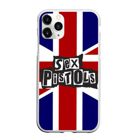 Чехол для iPhone 11 Pro Max матовый с принтом Sex Pistols в Белгороде, Силикон |  | англия | британия | панк | флаг