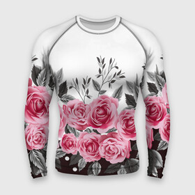 Мужской рашгард 3D с принтом Rose Trend в Белгороде,  |  | flowers | hipster | rose | swag | trend | мода | розы | стиль | стильная | цветы