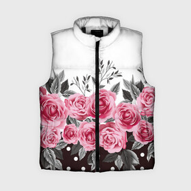 Женский жилет утепленный 3D с принтом Rose Trend в Белгороде,  |  | flowers | hipster | rose | swag | trend | мода | розы | стиль | стильная | цветы