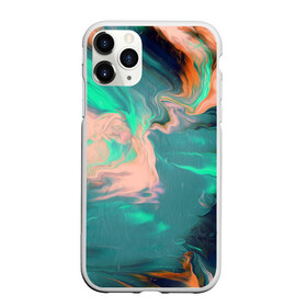 Чехол для iPhone 11 Pro матовый с принтом Кислотные разводы в Белгороде, Силикон |  | abstraction | tie dye | watercolor | абстракция красок | акварель | акриловый | брызги красок | живопись | краска | потертость красок | размытые краски | текстуры | черно белый | яркие краски