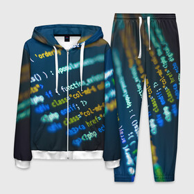 Мужской костюм 3D с принтом Programming collection в Белгороде, 100% полиэстер | Манжеты и пояс оформлены тканевой резинкой, двухслойный капюшон со шнурком для регулировки, карманы спереди | c++ | html | php | код | компьютеры | программист | технологии | хакер | цифры