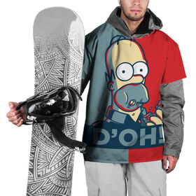Накидка на куртку 3D с принтом Homer Simpson (D`OH!) в Белгороде, 100% полиэстер |  | bart | doh | homer | homer simpson | hope | hope poster | lisa | march | poster | simpsons | барт. лиза | гомер | мардж | мегги | пончик | пончик и гомер | симпсоны