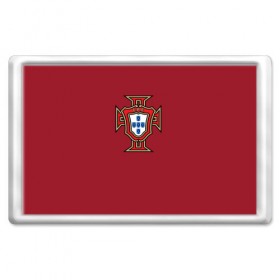 Магнит 45*70 с принтом Сборная Португалии в Белгороде, Пластик | Размер: 78*52 мм; Размер печати: 70*45 | 