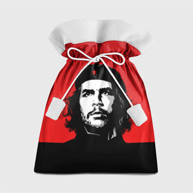 Подарочный 3D мешок с принтом Che Guevara в Белгороде, 100% полиэстер | Размер: 29*39 см | 