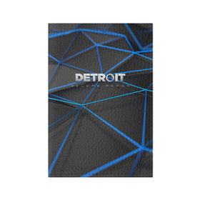 Обложка для паспорта матовая кожа с принтом Detroit:become human в Белгороде, натуральная матовая кожа | размер 19,3 х 13,7 см; прозрачные пластиковые крепления | Тематика изображения на принте: connor | cyberlife | detroit become human | deviant | kara | markus | ps4 | rk800 |  detroit: become human | детроит | детроит: стать человеком | игры | кара | коннор | конор | кэра | маркус | пиратs | эксклюзив