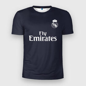 Мужская футболка 3D спортивная с принтом Bale away 18-19 в Белгороде, 100% полиэстер с улучшенными характеристиками | приталенный силуэт, круглая горловина, широкие плечи, сужается к линии бедра | bale | champions | gareth | league | madrid | real | spain | бейл | гарет | испания | лига | мадрид | реал | чемпионов