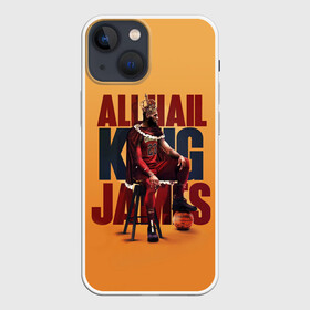 Чехол для iPhone 13 mini с принтом LeBron James в Белгороде,  |  | james | lebron | lebron james | nba | баскетбол | джеймс | леброн | нба