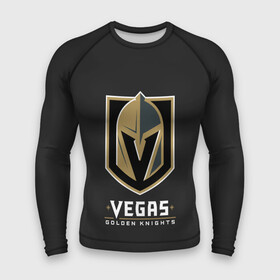 Мужской рашгард 3D с принтом Vegas Golden Knights в Белгороде,  |  | Тематика изображения на принте: 