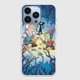 Чехол для iPhone 13 Pro с принтом Disenchantment в Белгороде,  |  | bean | disenchantment | elfo | futurama | mattgroening | netflix | princess | simpsons | бин | люси | мэтгроунинг | разочарование | симпсоны | элфо