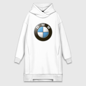 Платье-худи хлопок с принтом BMW в Белгороде,  |  | bmw | logo | бмв | логотип бмв