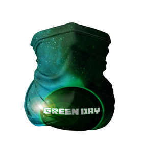 Бандана-труба 3D с принтом Green Day в Белгороде, 100% полиэстер, ткань с особыми свойствами — Activecool | плотность 150‒180 г/м2; хорошо тянется, но сохраняет форму | 