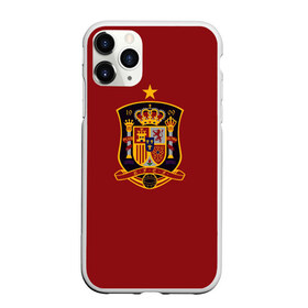 Чехол для iPhone 11 Pro матовый с принтом Сборная Испании в Белгороде, Силикон |  | сборная испании | футбол