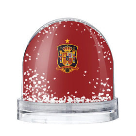 Водяной шар с принтом Сборная Испании в Белгороде, Пластик | Изображение внутри шара печатается на глянцевой фотобумаге с двух сторон | сборная испании | футбол