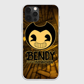 Чехол для iPhone 12 Pro с принтом Bendy and the ink machine (33) в Белгороде, силикон | область печати: задняя сторона чехла, без боковых панелей | Тематика изображения на принте: bendy | bendy and the ink machine | бенди | бенди и чернильная машина