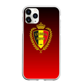 Чехол для iPhone 11 Pro Max матовый с принтом Сборная Бельгии в Белгороде, Силикон |  | сборная бельгии | футбол  | чемпионат мира