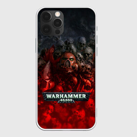 Чехол для iPhone 12 Pro Max с принтом Warhammer 40000 Dawn Of War в Белгороде, Силикон |  | relic entertainment | warhammer 40000: dawn of war | черепа