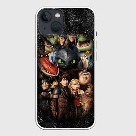 Чехол для iPhone 13 с принтом Как приручить дракона в Белгороде,  |  | how to train your dragon | беззубик | викинги | дракон | как приручить дракона | ночная фурия