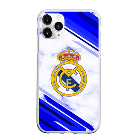 Чехол для iPhone 11 Pro Max матовый с принтом Real Madrid в Белгороде, Силикон |  | Тематика изображения на принте: football | soccer | реал мадрид