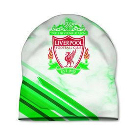 Шапка 3D с принтом Liverpool 2018 в Белгороде, 100% полиэстер | универсальный размер, печать по всей поверхности изделия | football | soccer | ливерпуль