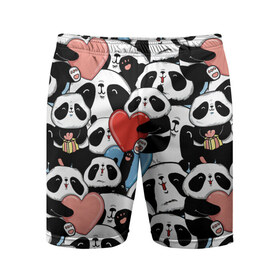 Мужские шорты 3D спортивные с принтом Пандяшки в Белгороде,  |  | Тематика изображения на принте: baby | cute | fun | gift | happy | heart | panda | paw | smile | белый | красный | лапа | малыш | милый | мягкий | нежный | няшный | панда | подарок | радость | розовый | сердце | счастье | сюрприз | улыбка | черный