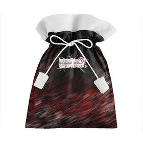 Подарочный 3D мешок с принтом Red Hot Chili Peppers в Белгороде, 100% полиэстер | Размер: 29*39 см | red hot chili peppers | rhcp | перцы | ред хот чили пепперс | рхчп | рэд