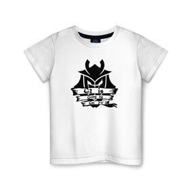 Детская футболка хлопок с принтом cs:go - G2 (2018) в Белгороде, 100% хлопок | круглый вырез горловины, полуприлегающий силуэт, длина до линии бедер | 0x000000123 | csgo | g2 | gamers 2 | kennys | shox | ксго