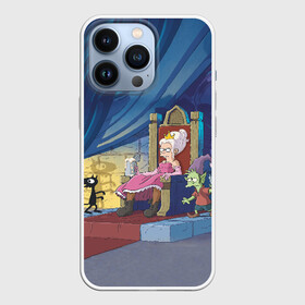 Чехол для iPhone 13 Pro с принтом Disenchantment в Белгороде,  |  | bean | disenchantment | elfo | futurama | mattgroening | netflix | princess | simpsons | бин | люси | мэтгроунинг | разочарование | симпсоны | элфо