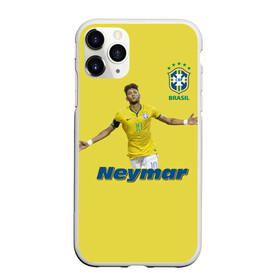 Чехол для iPhone 11 Pro матовый с принтом Неймар в Белгороде, Силикон |  | neymar | неймар | сборная бразилии | футбол