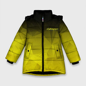 Зимняя куртка для девочек 3D с принтом CYBERPUNK 2077 в Белгороде, ткань верха — 100% полиэстер; подклад — 100% полиэстер, утеплитель — 100% полиэстер. | длина ниже бедра, удлиненная спинка, воротник стойка и отстегивающийся капюшон. Есть боковые карманы с листочкой на кнопках, утяжки по низу изделия и внутренний карман на молнии. 

Предусмотрены светоотражающий принт на спинке, радужный светоотражающий элемент на пуллере молнии и на резинке для утяжки. | 2019 | cd project red | cd projekt red | cyberpunk | cyberpunk 2077 | e3 | future | hack | night city | ps4 | rpg | sci fi | xbox | андроиды | безумие | будущее | город ночи | кибер | киберпанк 2077 | логотип | от создателей ведьмака | роботы | рпг | фант