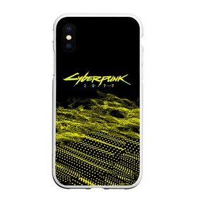 Чехол для iPhone XS Max матовый с принтом Cyber Punk 2077 в Белгороде, Силикон | Область печати: задняя сторона чехла, без боковых панелей | cd projekt red | cyberpunk | cyberpunk 2077 | e3 | ps4 | rpg | v | xbox | будущее | киберпанк | киберпанк 2077 | от создателей ведьмака | рпг