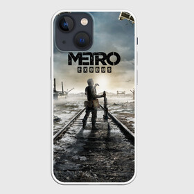 Чехол для iPhone 13 mini с принтом METRO: Exodus в Белгороде,  |  | 2033 | exodus | last | light | metro | redux | апокалипсис | вирус | зомби | метро | монстры | постапокалипсис | постапокалиптика