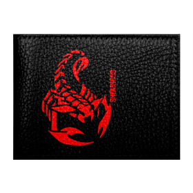 Обложка для студенческого билета с принтом Scorpions в Белгороде, натуральная кожа | Размер: 11*8 см; Печать на всей внешней стороне | scorpions | группа | скорпионс | хард | хардрок