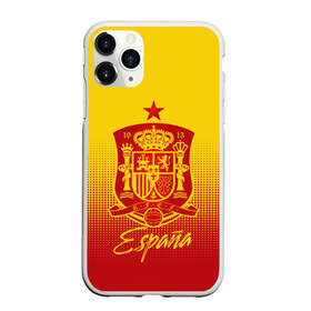 Чехол для iPhone 11 Pro матовый с принтом Сборная Испании в Белгороде, Силикон |  | la furia | lafuria | roja | spain | team | игровая форма | испания | красная ярость | фурия | футбол | чемпионат мира