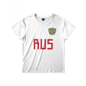 Детская футболка 3D с принтом Сборная России в Белгороде, 100% гипоаллергенный полиэфир | прямой крой, круглый вырез горловины, длина до линии бедер, чуть спущенное плечо, ткань немного тянется | 
