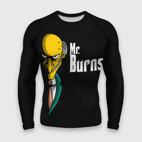 Мужской рашгард 3D с принтом Mr. Burns (Simpsons) в Белгороде,  |  | Тематика изображения на принте: burns | mr | mr. burns | simpsons | мистер бернс | симпсоны