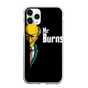 Чехол для iPhone 11 Pro матовый с принтом Mr Burns (Simpsons) в Белгороде, Силикон |  | burns | mr | mr. burns | simpsons | мистер бернс | симпсоны