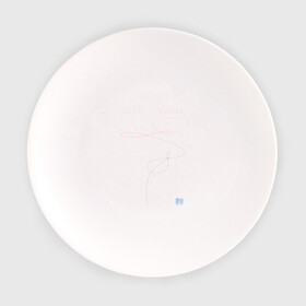 Тарелка с принтом LOVE YOURSELF_3 в Белгороде, фарфор | диаметр - 210 мм
диаметр для нанесения принта - 120 мм | Тематика изображения на принте: bangtan boys | bts | бантаны | бтс