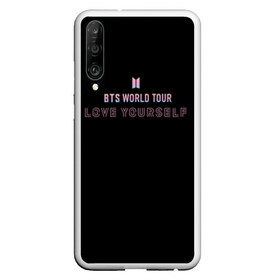 Чехол для Honor P30 с принтом BTS WORLD TOUR_color в Белгороде, Силикон | Область печати: задняя сторона чехла, без боковых панелей | Тематика изображения на принте: bangtan boys | bts | бантаны | бтс