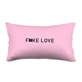 Подушка 3D антистресс с принтом FAKE LOVE_pink в Белгороде, наволочка — 100% полиэстер, наполнитель — вспененный полистирол | состоит из подушки и наволочки на молнии | bangtan boys | bts | бантаны | бтс